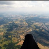 Cerna Hora Paragliding Fly