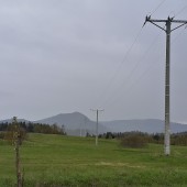 Klin - Paragliding Fly, Nad Unisławiem już pada ...