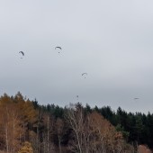 Mieroszów Paragliding Fly, Jesienne latanie i zawody na celność.