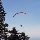 Cerna Hora Paragliding Fly