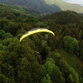 Grzmiąca Paraglideing Fly