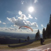 Cerna Hora Paragliding Fly, Magia Chmur