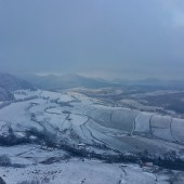 Zimowy Klin-Andrzejówka Paragliding Fly, Widok w stronę Bukowca