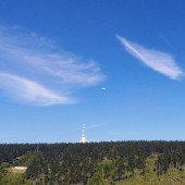 Cerna Hora - Paragliding Fly, Malowane chmurami ...