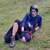 Effendi, towarzysz w zlocie, Dzikowiec Paragliding Fly Boguszów - Gorce