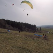 Mieroszów paralotnie, latanie swobodne