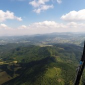 Klin-Wambierzyce Paragliding Fly, W stronę Grzmiącej i Głuszycy