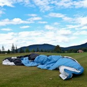 Rudnik - Kiełczyn, Paragliding Fly, Pole Golfowe między Kiełczynem a Jedrzejowicami