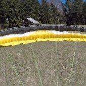 Wielkanocna niedziela w Mieroszowie, Paragliding Fly
