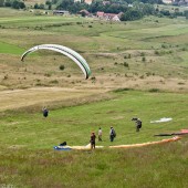 Mieroszów koniec czerwca., Latanie i ćwiczenia w Mieroszowie.