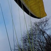 Kudowa Paragliding FLy, Grudniowe latanie ... do zmroku.