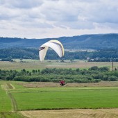 Mieroszów koniec czerwca., Latanie i ćwiczenia w Mieroszowie.