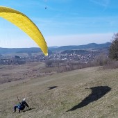 Wielkanocna niedziela w Mieroszowie, Paragliding Fly